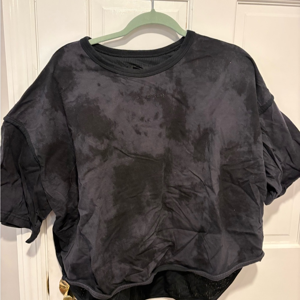 Converse Black Short Sleeve Tee